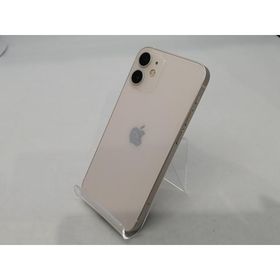 【中古】Apple docomo 【SIMロック解除済み】 iPhone 12 mini 128GB ホワイト MGDM3J/A【浜松駅前】保証期間１ヶ月【ランクC】