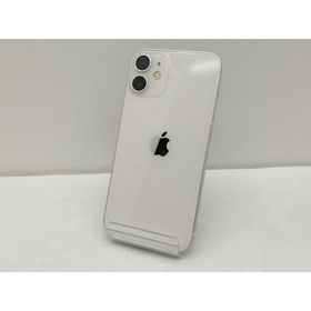 【中古】Apple au 【SIMロック解除済み】 iPhone 12 mini 128GB ホワイト MGDM3J/A【仙台イービーンズ】保証期間１ヶ月【ランクC】