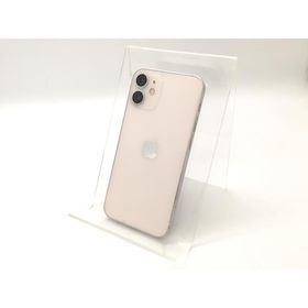 【中古】Apple docomo 【SIMロック解除済み】 iPhone 12 mini 128GB ホワイト MGDM3J/A【秋葉4号】保証期間１ヶ月【ランクC】