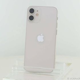 〔中古〕Apple(アップル) iPhone12 mini 128GB ホワイト MGDM3J／A SIMフリー〔276-ud〕