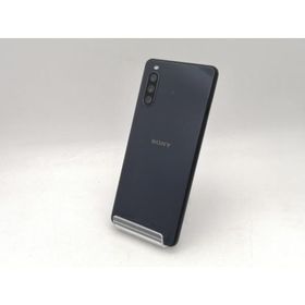 【中古】SONY 国内版 【SIMフリー】 Xperia 10 III Lite ブラック 6GB 64GB XQ-BT44【なんば】保証期間１ヶ月【ランクB】