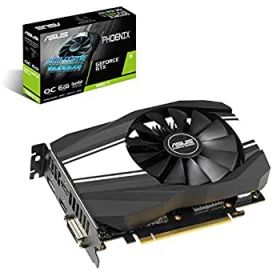 【中古-非常に良い】 ASUS NVIDIA GTX 1660Ti デュアルボールベアリングファン 6GB PH-GTX1660TI-O6G