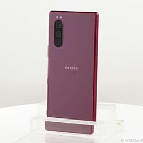 Xperia 5 64GB レッド SOV41 auロック解除SIMフリー