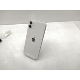 【中古】Apple docomo 【SIMロック解除済み】 iPhone 11 64GB ホワイト MWLU2J/A【仙台イービーンズ】保証期間１ヶ月【ランクA】