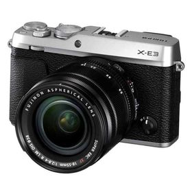 【中古】富士フイルム(FUJIFILM) ミラーレス一眼カメラ X-E3レンズキットシルバー X-E3LK-S