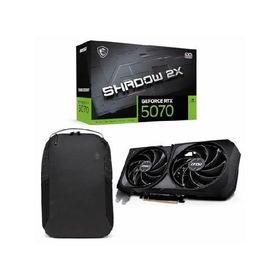 【並行輸入品】 msi Gaming RTX 5070 12G Shadow 2X OC グラフィックスカード (12GB GDDR7、192ビット、エクストリームパフォーマンス:2557 MHz、DisplayPort x3