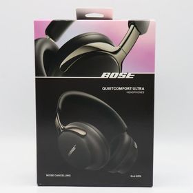 ボーナスストア+5％【新品未開封】BOSE QuietComfort Ultra Headphones 第2世代 ブラック ノイズキャンセリング ヘッドホン 空間オーディオ対応 ボーズ 本体