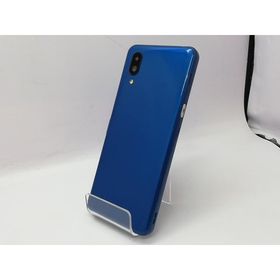 【中古】SHARP SoftBank 【SIMフリー】 シンプルスマホ6 インディゴブルー 4GB 64GB A201SH【新宿】保証期間１ヶ月【ランクB】