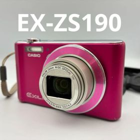 美品★ CASIO EXILIM EX-ZS190 ピンク オールドコンデジ