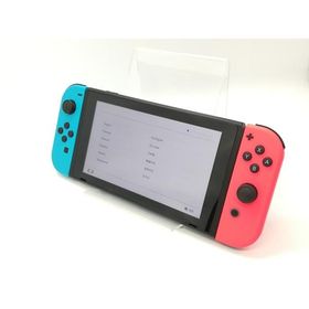 【中古】Nintendo Switch 本体 Joy-Con(L) ネオンブルー/(R) ネオンレッド HAD-S-KABAA 【2019年8月】【秋葉4号】保証期間１ヶ月【ランクB】