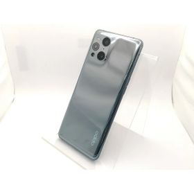 【中古】Oppo au 【SIMロック解除済み】 OPPO Find X3 Pro グロスブラック 12GB 256GB OPG03【秋葉3号】保証期間1ヶ月【ランクB】