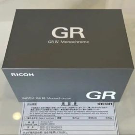 RICOH GR IV Monochrome リコー GR4 モノクローム
