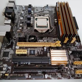 i7-4790K + ASUS B85M-E + メモリ16GB
