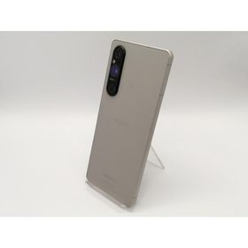 【中古】SONY docomo 【SIMフリー】 Xperia 1 V プラチナシルバー 12GB 256GB SO-51D【福岡天神】保証期間１ヶ月【ランクB】