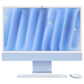 Apple iMac 24インチ MQRQ3J/A ブルー M3 8コアCPU 10コアGPU 4.5K Retina SSD256GB メモリ8GB 展示品