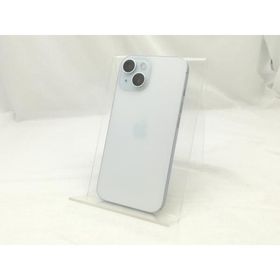 【中古】Apple 楽天モバイル 【SIMフリー】 iPhone 15 128GB ブルー MTML3J/A【川崎】保証期間１ヶ月【ランクB】