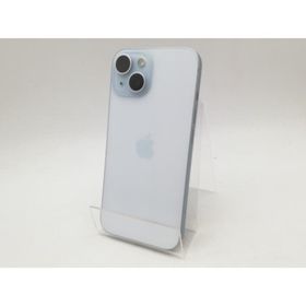 【中古】Apple docomo 【SIMフリー】 iPhone 15 256GB ブルー MTMR3J/A【柏】保証期間１ヶ月【ランクC】