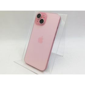 【中古】Apple 国内版 【SIMフリー】 iPhone 15 512GB ピンク MTMV3J/A【大宮東口】保証期間１週間【ランクC】