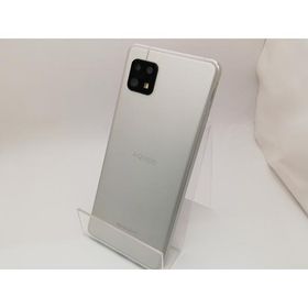 【中古】SHARP OCN 【SIMフリー】 AQUOS Sense6 シルバー 4GB 64GB SH-M19【DS秋葉】保証期間１ヶ月【ランクB】