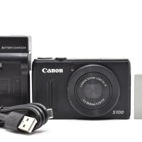 稼働品Canon PowerShot S100コンパクトデジタルカメラ#2019