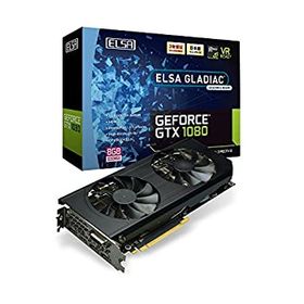 【中古】ELSA GeForce GTX 1080 8GB GLADIAC グラフィックスボード VD6117 GD1080-8GERXG