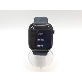 【中古】Apple Apple Watch Series10 46mm Cellular ジェットブラックアルミニウムケース/インクスポーツループ MWY53J/A【秋葉3号】保証期間１ヶ月【ランクA】