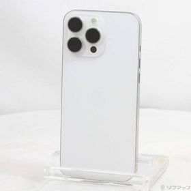 〔中古〕Apple(アップル) iPhone16 Pro Max 512GB ホワイトチタニウム MYWM3J／A SIMフリー〔262-ud〕