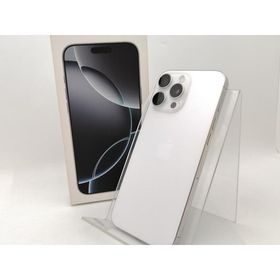 【中古】Apple 国内版 【SIMフリー】 iPhone 16 Pro Max 512GB ホワイトチタニウム MYWM3J/A【津田沼】保証期間１ヶ月【ランクA】