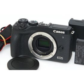 【全額返金保証】良品｜キヤノン EOS M6 Mark II ボディ [ブラック] CA01-R6016-3V1C