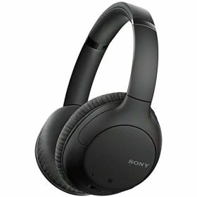 【中古】「未使用品」ソニー ワイヤレスノイズキャンセリングヘッドホン WH-CH710N : Bluetooth対応 最大35時間連続再生 マイク付き 2020年モデル ブラック WH-CH710N B
