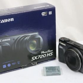 【返品保証】 【元箱付き】キャノン Power Shot SX720 HS 40x バッテリー付き コンパクトデジタルカメラ e13937