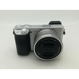 【中古】SONY α6400 ダブルズームレンズキット ILCE-6400Y シルバー【大須】保証期間１ヶ月【ランクB】
