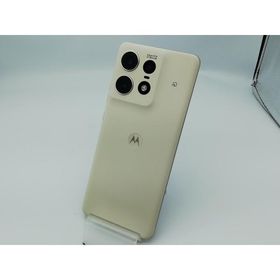 【中古】MOTOROLA SoftBank 【SIMフリー】 motorola edge 50s pro バニラクリーム 8GB 256GB A402MO【秋葉本店】保証期間１ヶ月【ランクA】