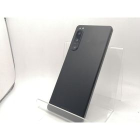 【中古】SONY au 【SIMフリー】 Xperia 5 IV 8GB 128GB SOG09 ブラック【町田】保証期間１ヶ月【ランクB】