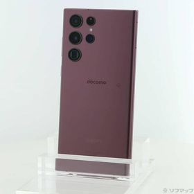 〔中古〕SAMSUNG(サムスン) Galaxy S22 Ultra 256GB バーガンディ SC-52C docomo SIMフリー〔258-ud〕
