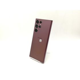 【中古】SAMSUNG docomo 【SIMフリー】 Galaxy S22 Ultra バーガンディ 12GB 256GB SC-52C【横浜】保証期間１ヶ月【ランクA】