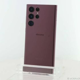 〔中古〕SAMSUNG(サムスン) Galaxy S22 Ultra 256GB バーガンディ SC-52C docomo SIMフリー〔349-ud〕