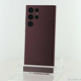 〔中古〕GALAXY(ギャラクシー) Galaxy S22 Ultra 256GB バーガンディ SCG14 au SIMフリー〔276-ud〕