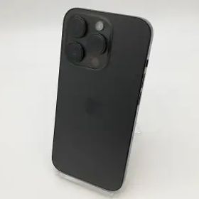 【中古】Apple docomo 【SIMフリー】 iPhone 14 Pro 128GB スペースブラック MPXU3J/A【鹿児島中町】保証期間１ヶ月【ランクC】