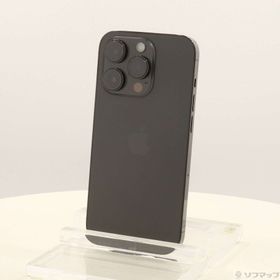 (中古)Apple iPhone14 Pro 128GB スペースブラック MPXU3J/A SIMフリー(269-ud)