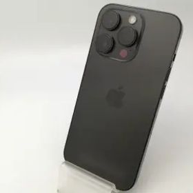 【中古】Apple docomo 【SIMフリー】 iPhone 14 Pro 128GB スペースブラック MPXU3J/A【大阪堂島】保証期間１ヶ月【ランクB】