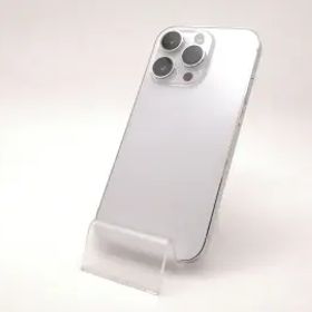 【中古】Apple au 【SIMフリー】 iPhone 14 Pro 128GB シルバー MQ013J/A【新宿東口】保証期間１ヶ月【ランクA】