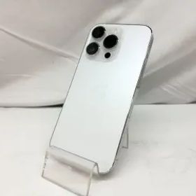 【中古】Apple au 【SIMフリー】 iPhone 14 Pro 128GB シルバー MQ013J/A【札幌】保証期間１ヶ月【ランクA】