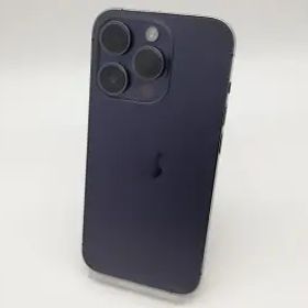【中古】Apple au 【SIMフリー】 iPhone 14 Pro 256GB ディープパープル MQ1E3J/A【鹿児島中町】保証期間１ヶ月【ランクC】