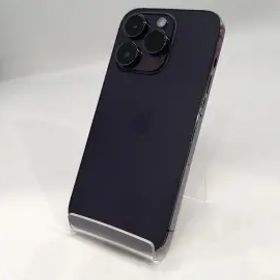 【中古】Apple 国内版 【SIMフリー】 iPhone 14 Pro 256GB ディープパープル MQ1E3J/A【浜松駅前】保証期間１ヶ月【ランクC】