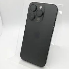 【中古】Apple au 【SIMフリー】 iPhone 14 Pro 512GB スペースブラック MQ1L3J/A【新橋】保証期間１ヶ月【ランクB】