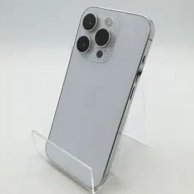 【中古】Apple au 【SIMフリー】 iPhone 14 Pro 512GB シルバー MQ1V3J/A【秋葉本店】保証期間１ヶ月【ランクC】