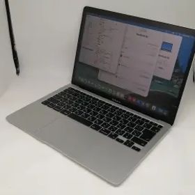 【中古】Apple MacBook Air 13インチ M1(CPU:8C/GPU:7C) 8GB/256GB シルバー MGN93J/A (M1・2020)【日本橋3】保証期間１ヶ月【ランクA】