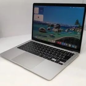 【中古】Apple MacBook Air 13インチ M1(CPU:8C/GPU:7C) 8GB/256GB シルバー MGN93J/A (M1・2020)【浜松駅前】保証期間１ヶ月【ランクA】