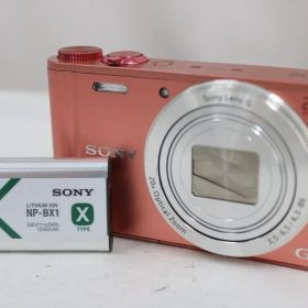 【返品保証】 ソニー Sony G Cyber-Shot DSC-WX350 ピンク 20x バッテリー付き コンパクトデジタルカメラ e14292